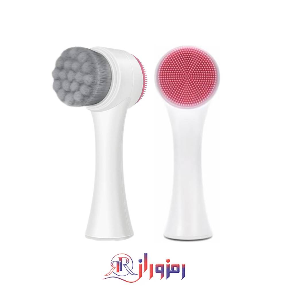 فیس براش چکشی دوسر الیافی و سیلیکونی،خرید و قیمت فیس براش چکشی دوسر الیافی و سیلیکونی